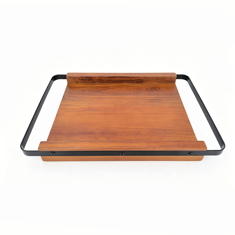 Wooden serving tray