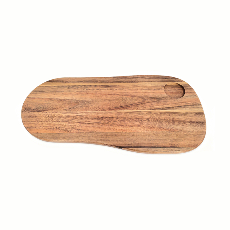 Wooden serving tray