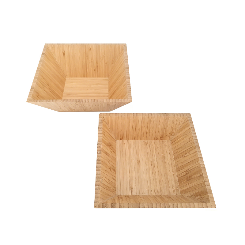 Wooden salad bowl