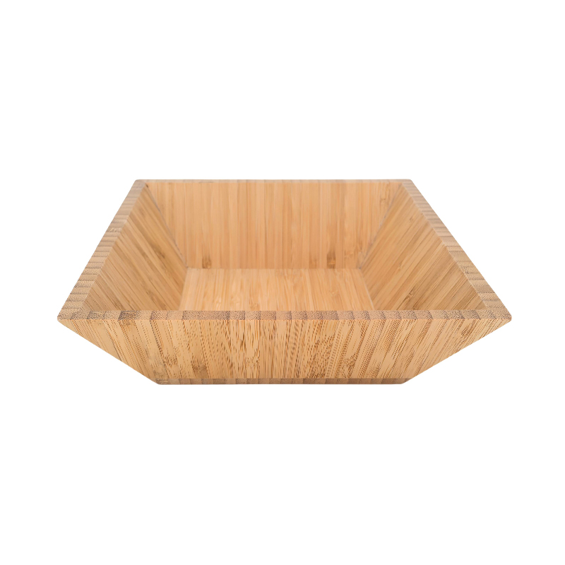 Wooden salad bowl