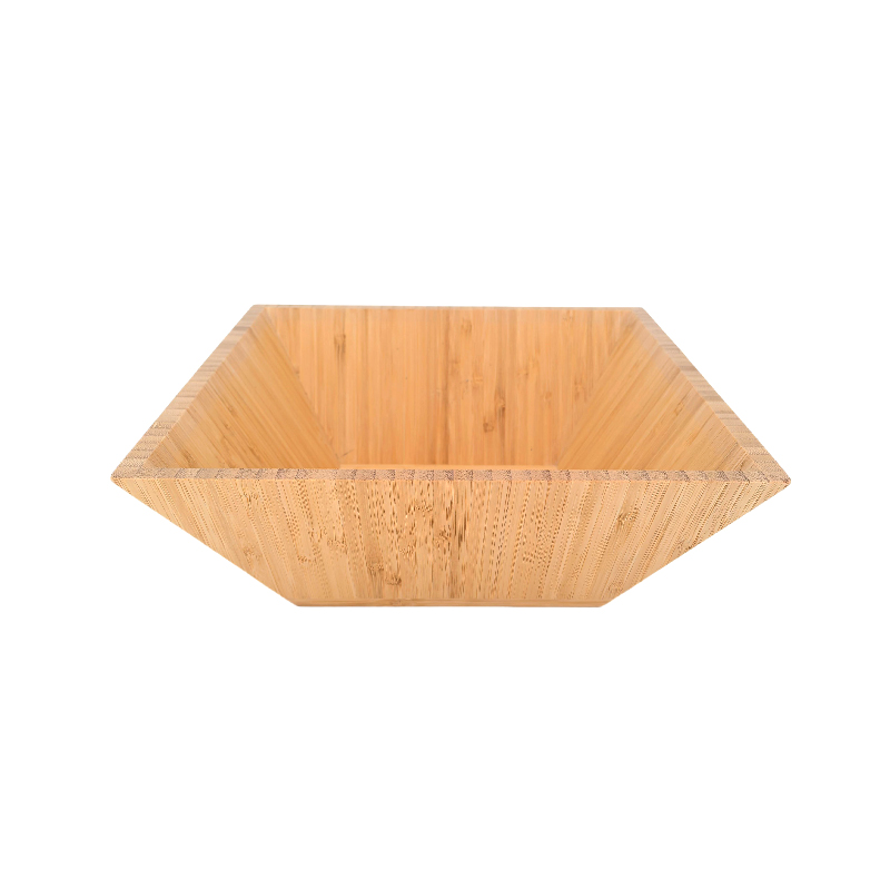 Wooden salad bowl