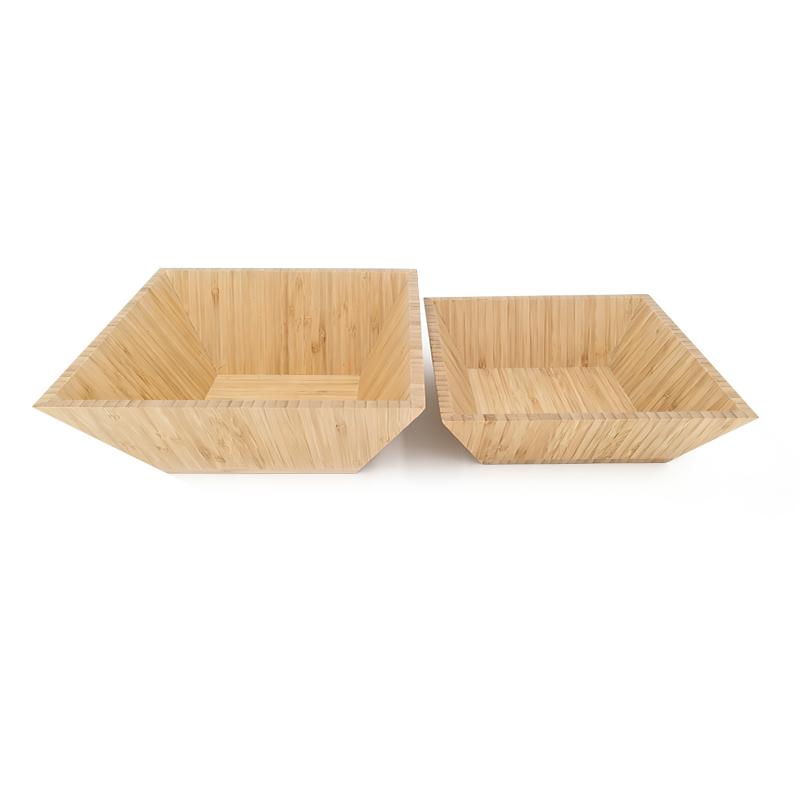 Wooden salad bowl
