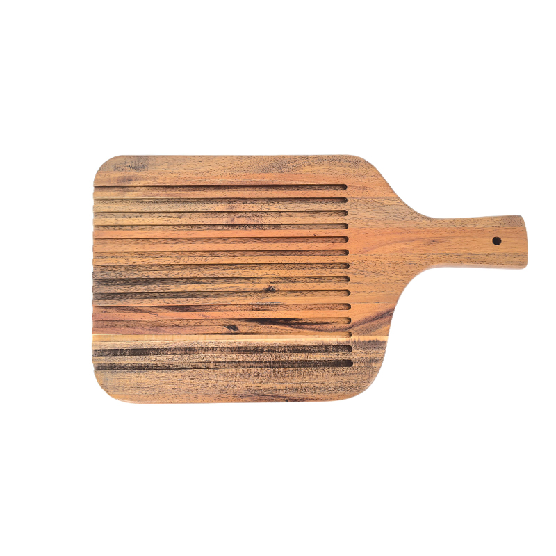 Wooden bread cutting board