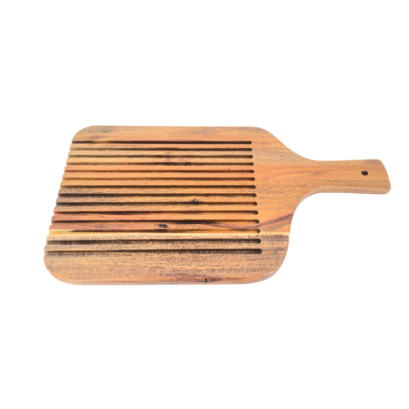 Wooden bread cutting board