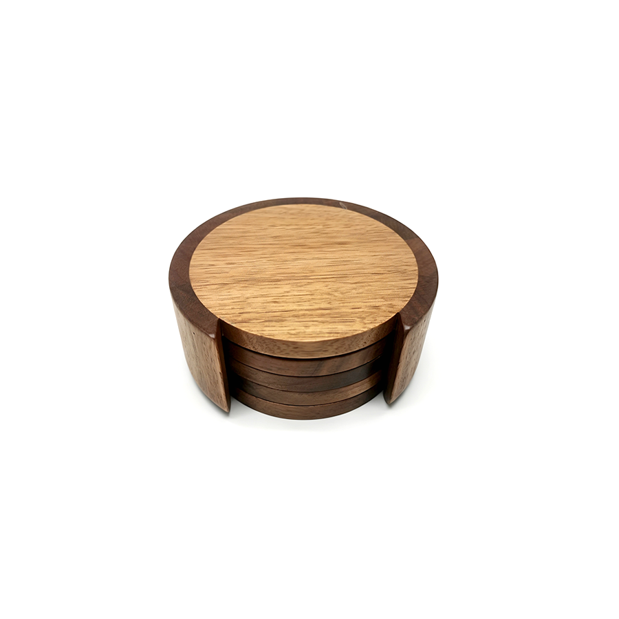 Wooden Coaster Set