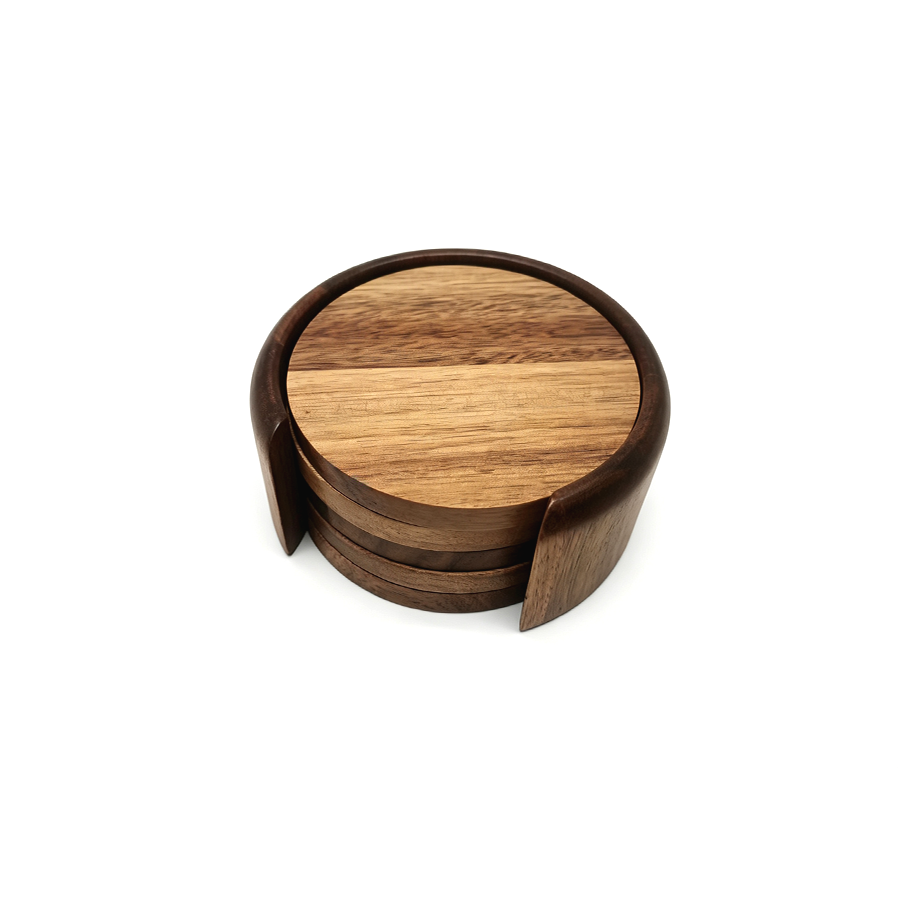 Wooden Coaster Set