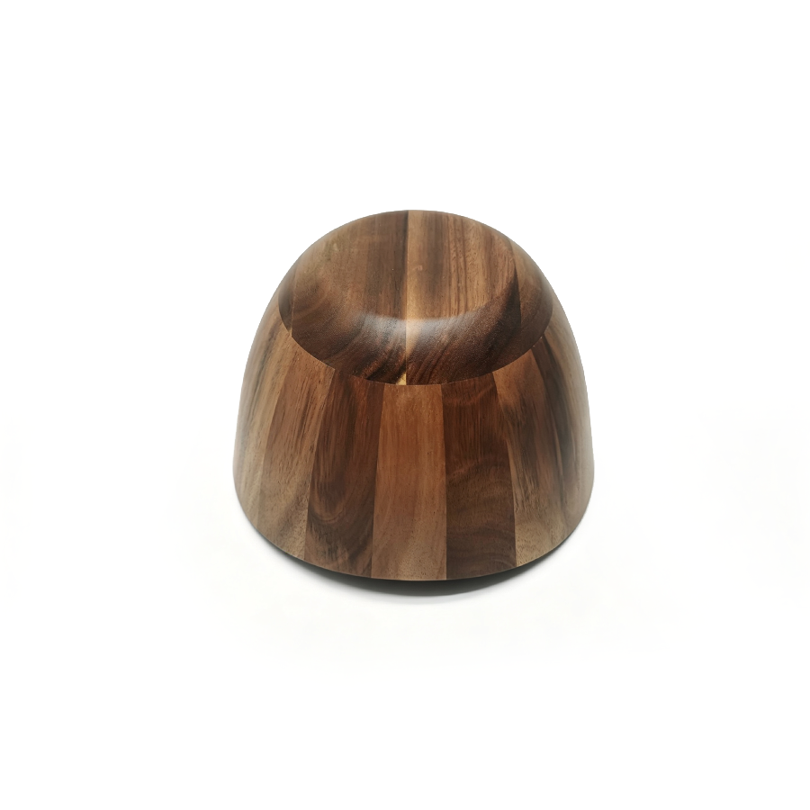Wooden salad bowl