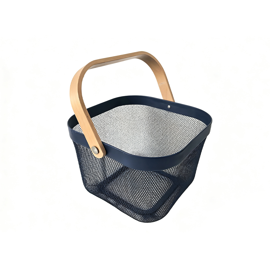 Steel mesh basket