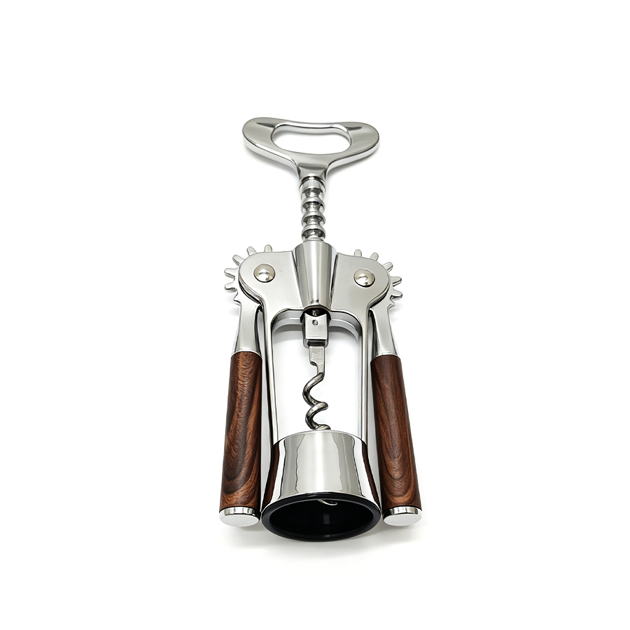 Corkscrew  With Wooden Handle