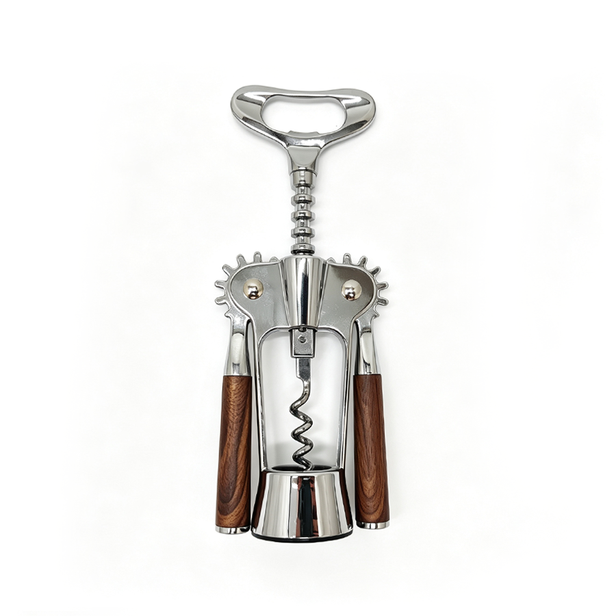 Corkscrew  With Wooden Handle