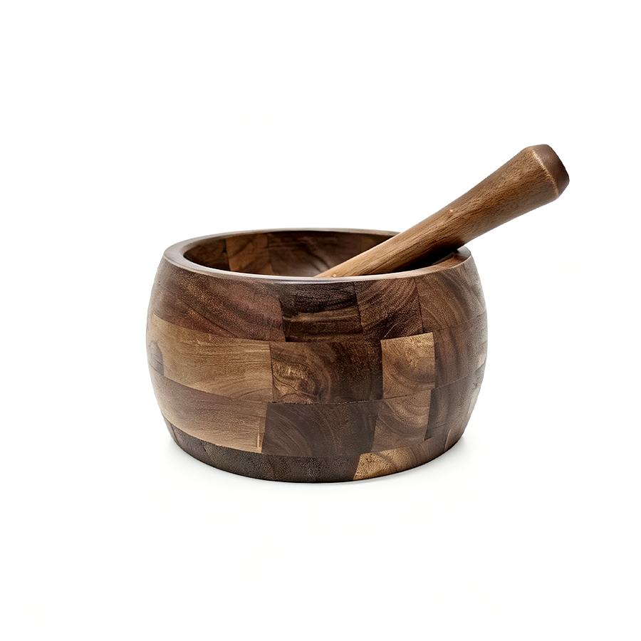 Wooden Mortar