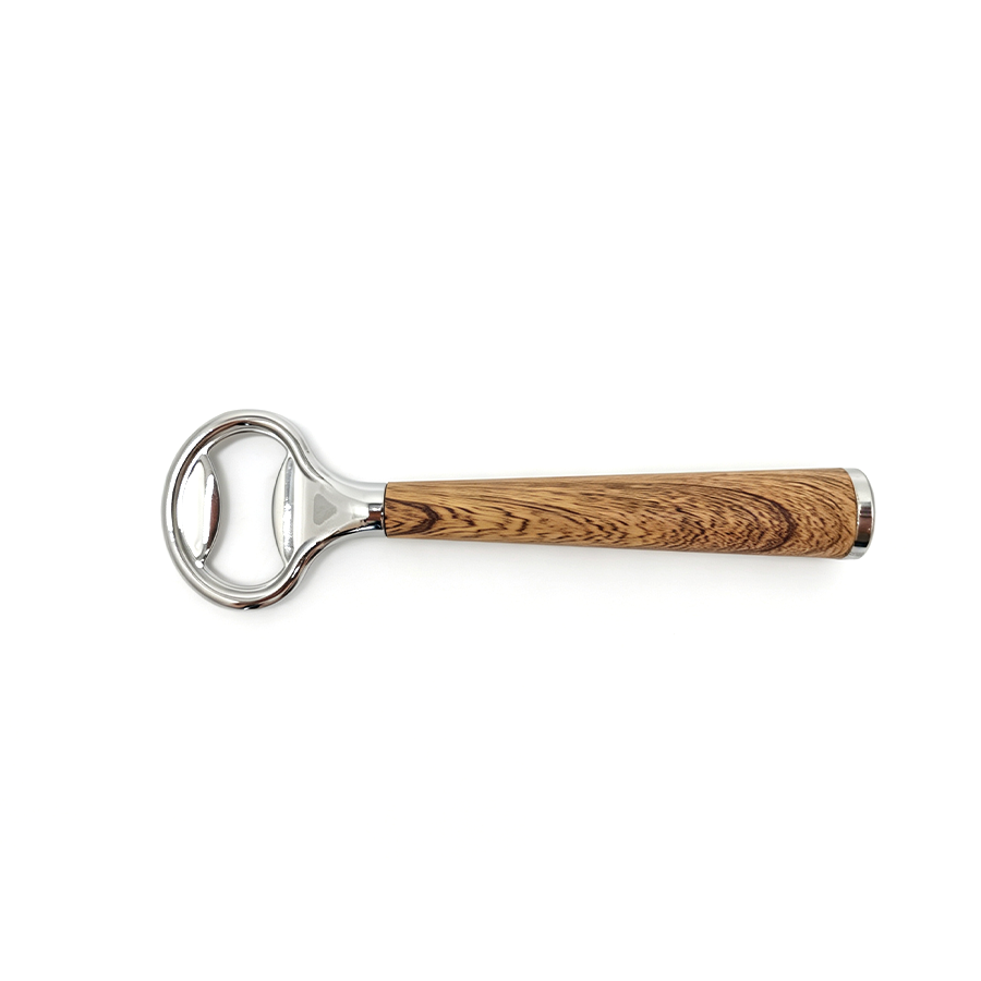 Bottle Opener With Wooden Handle