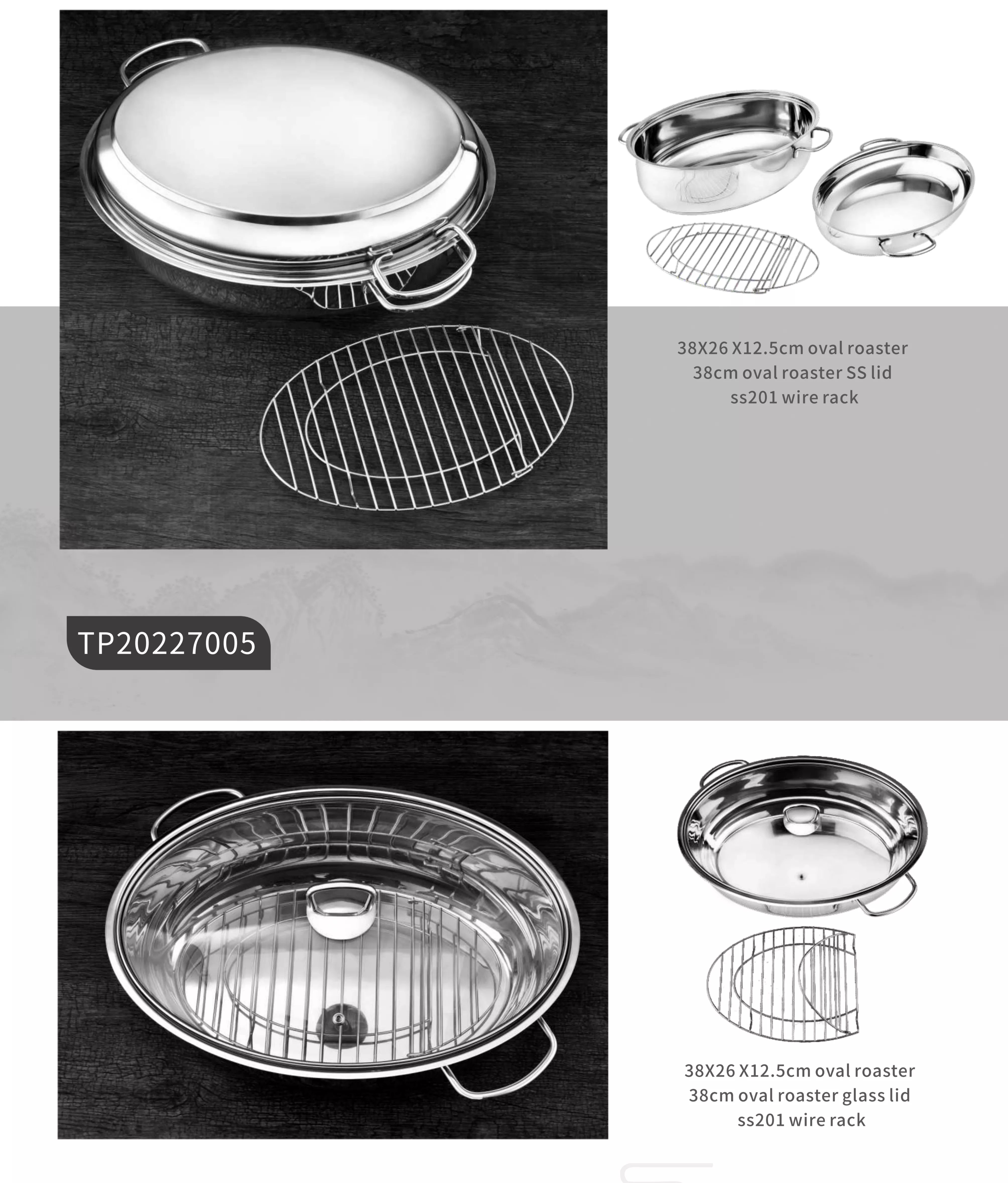 Stainless steel cookware sets