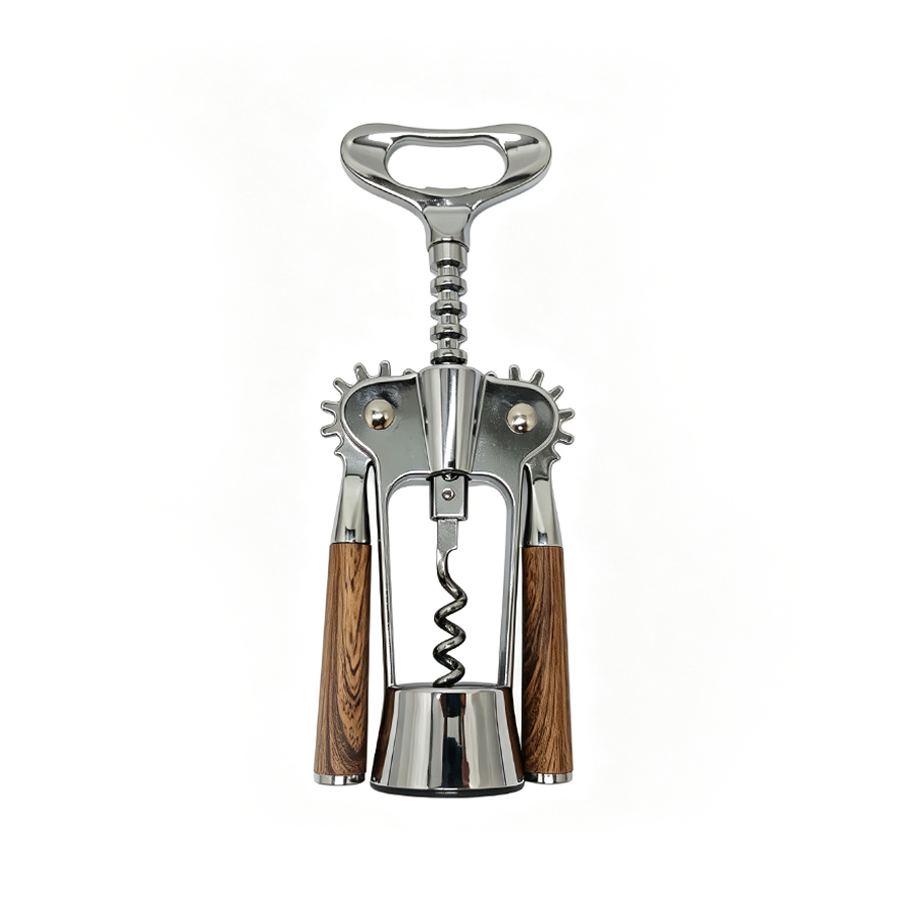 Corkscrew  With Wooden Handle