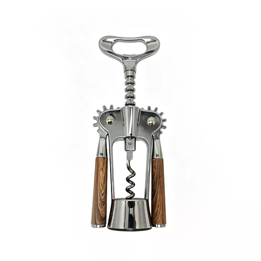 Corkscrew  With Wooden Handle