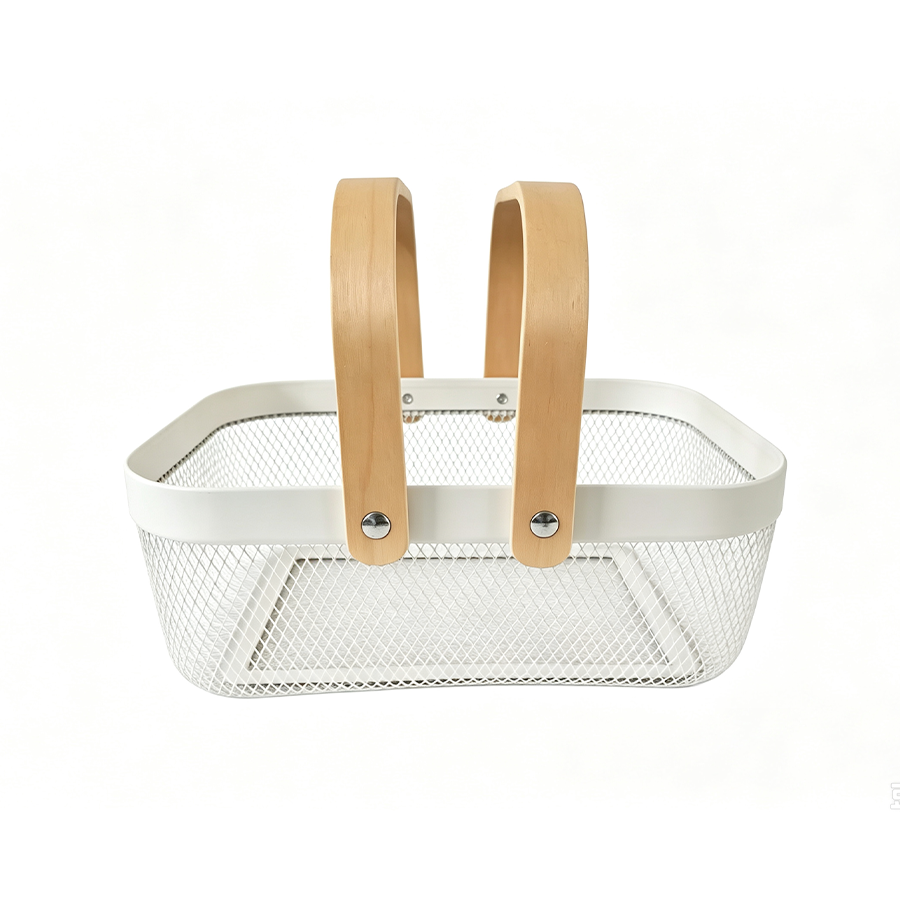 Steel mesh basket