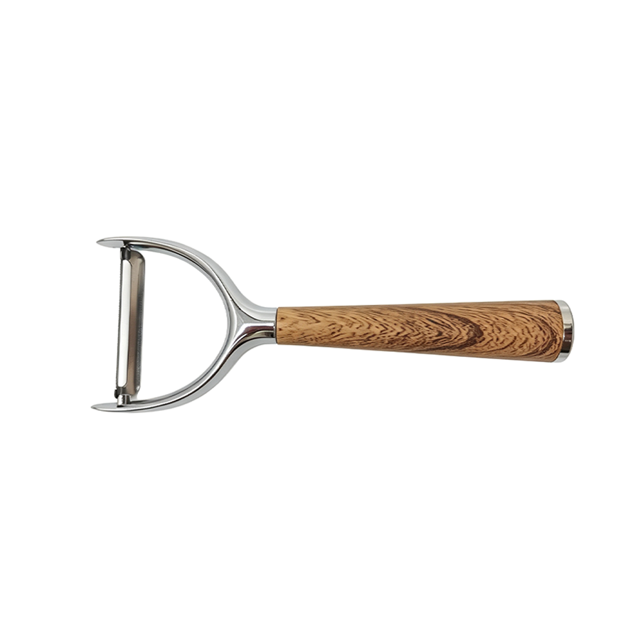 Peeler With Wooden Handle